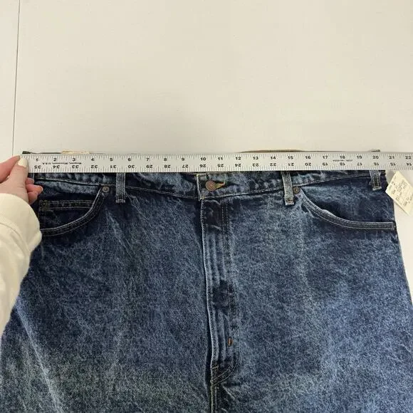 Vintage Levi's Mens Jeans 42x30 Blue Cotton Tapered Leg Deadstock Made in USA - Picture 6 of 16